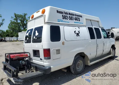 2007 Ford Econoline E350 Super Duty Van from USA, damaged, VIN 1FTSS34L17DA99097